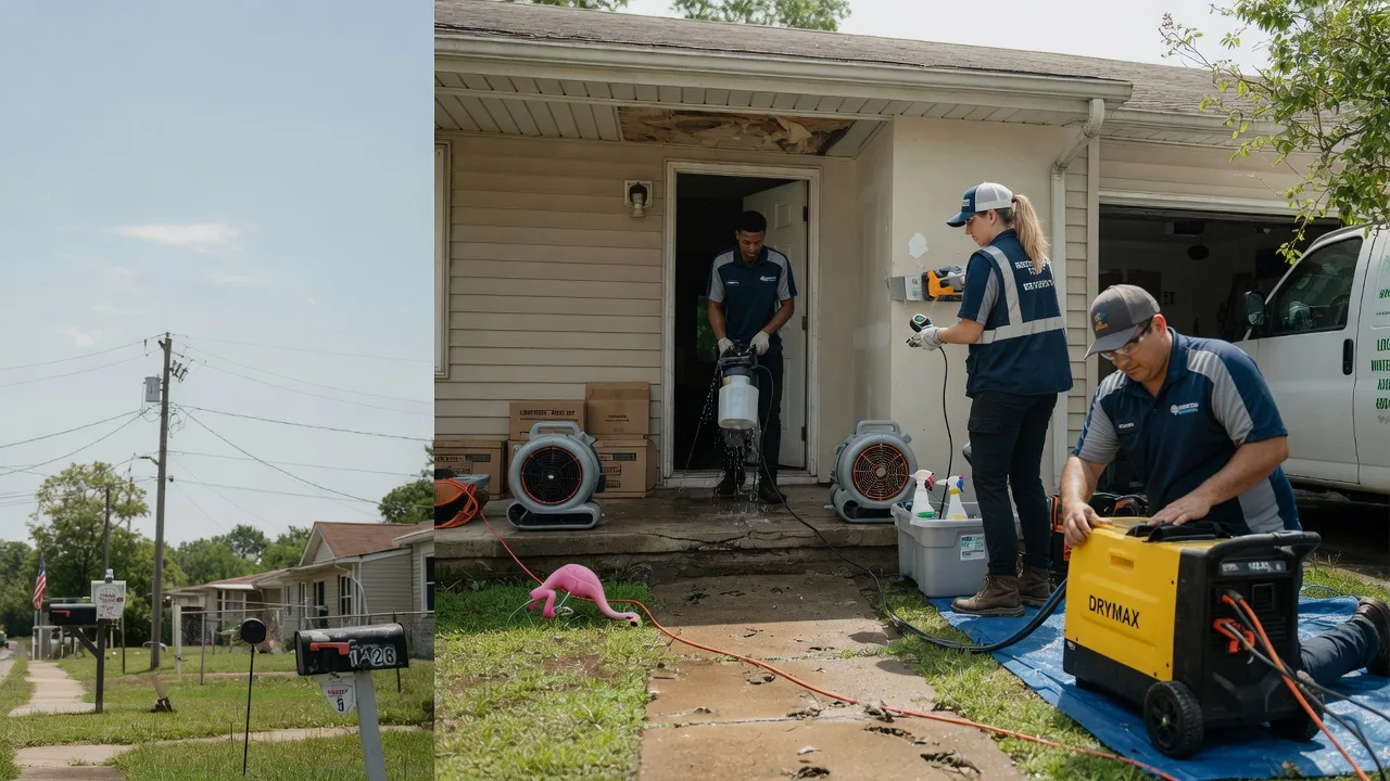 Storm Damage Water Removal in Montgomery, PA near me